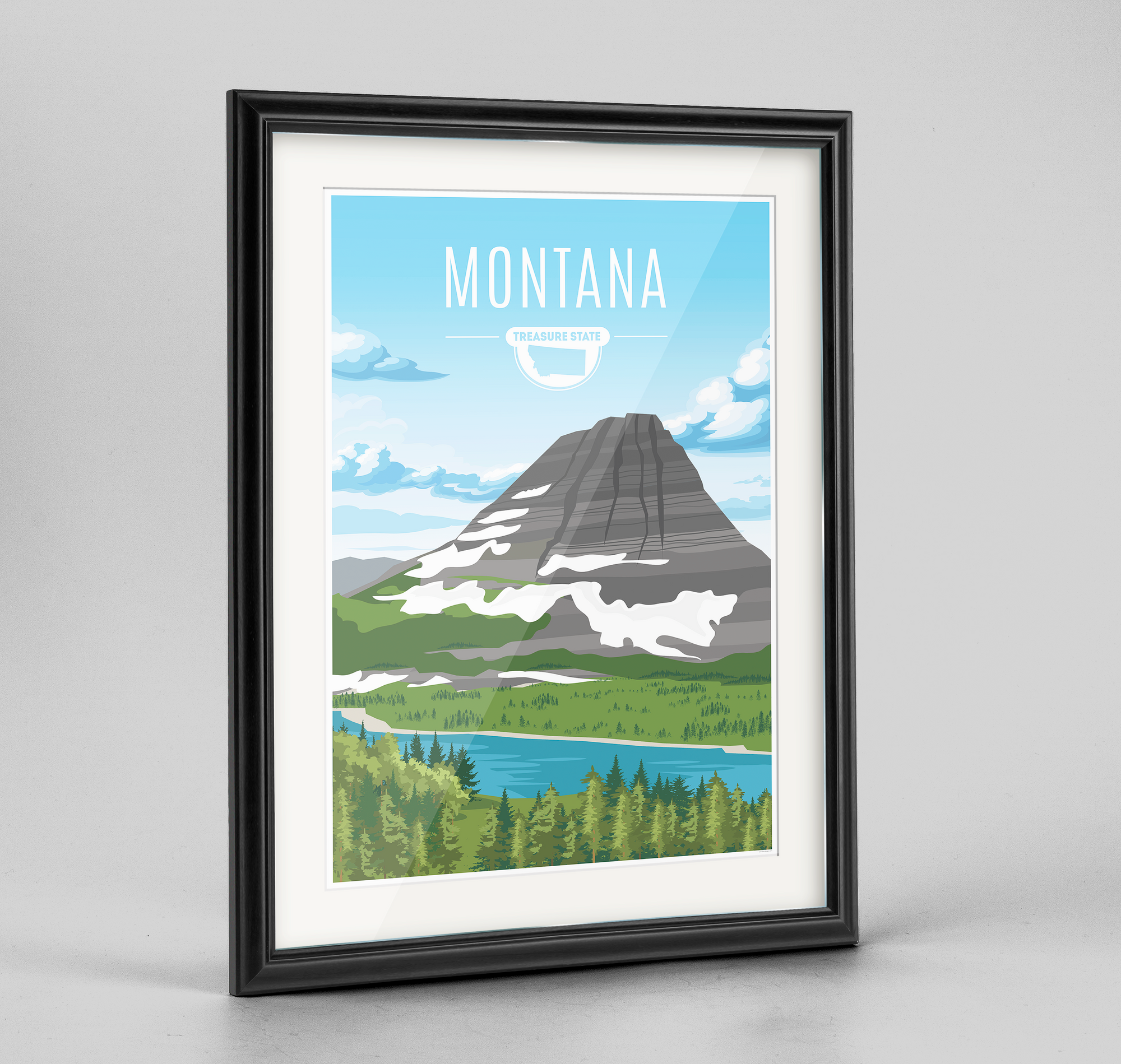 Montana State Print