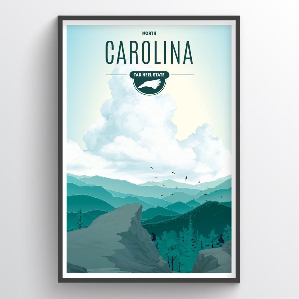 North Carolina State Print