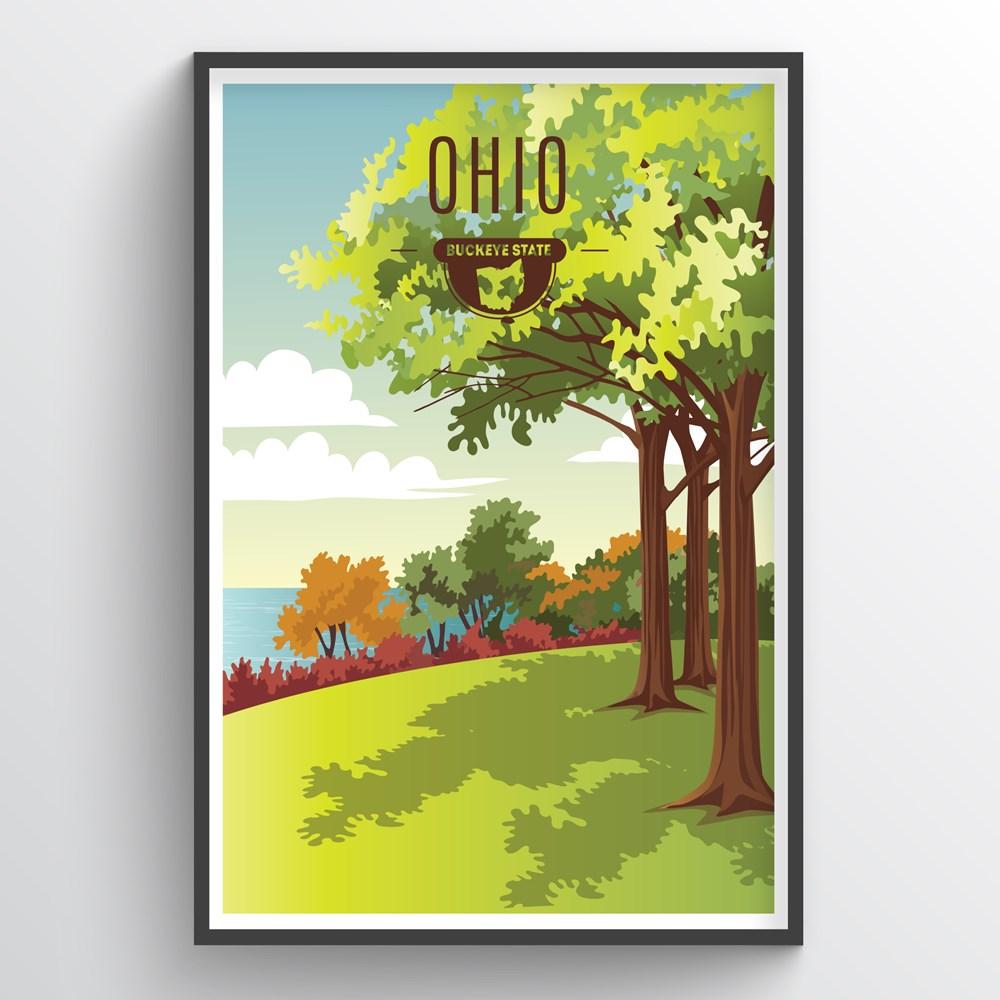 Ohio State Print