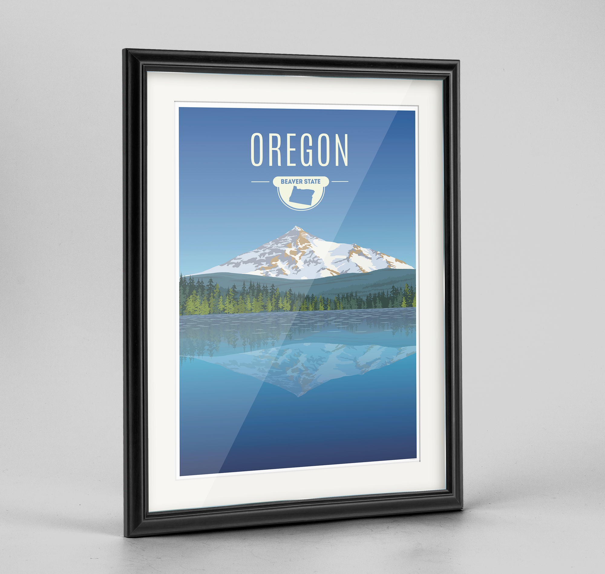 Oregon State Print