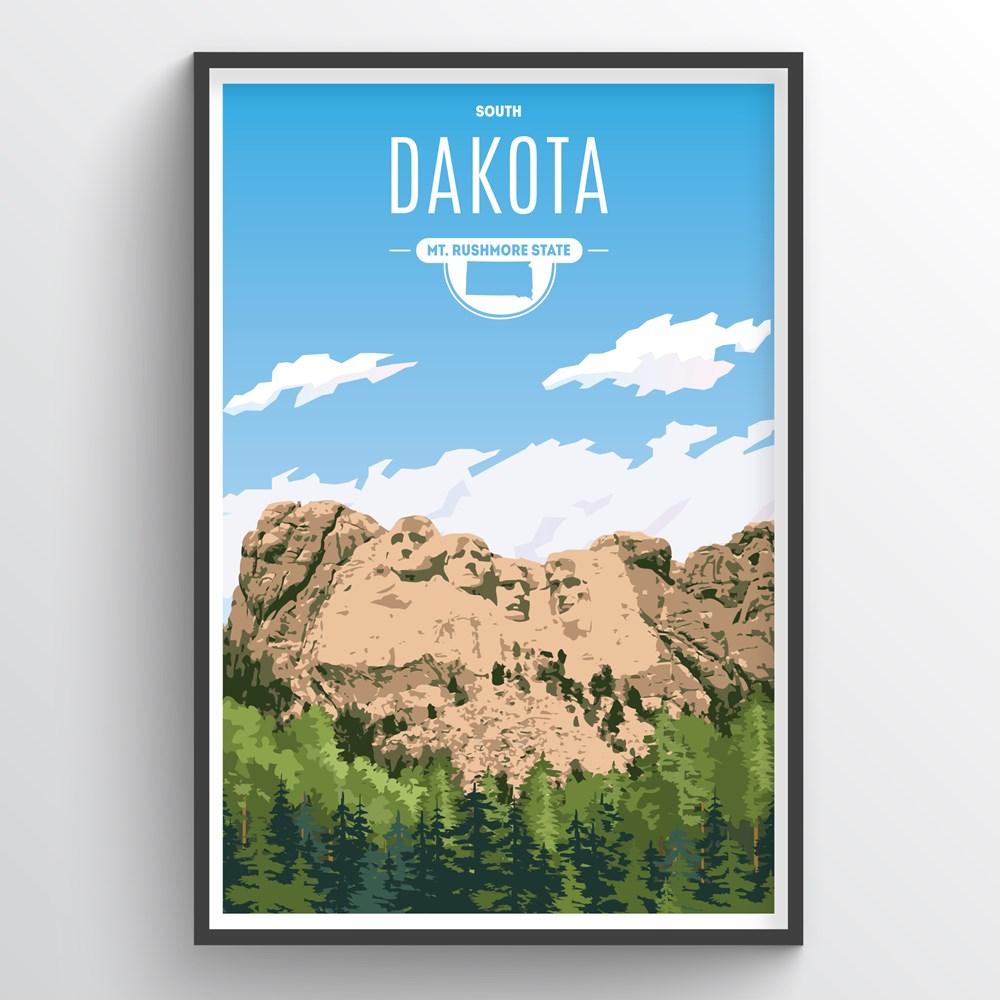 South Dakota State Print