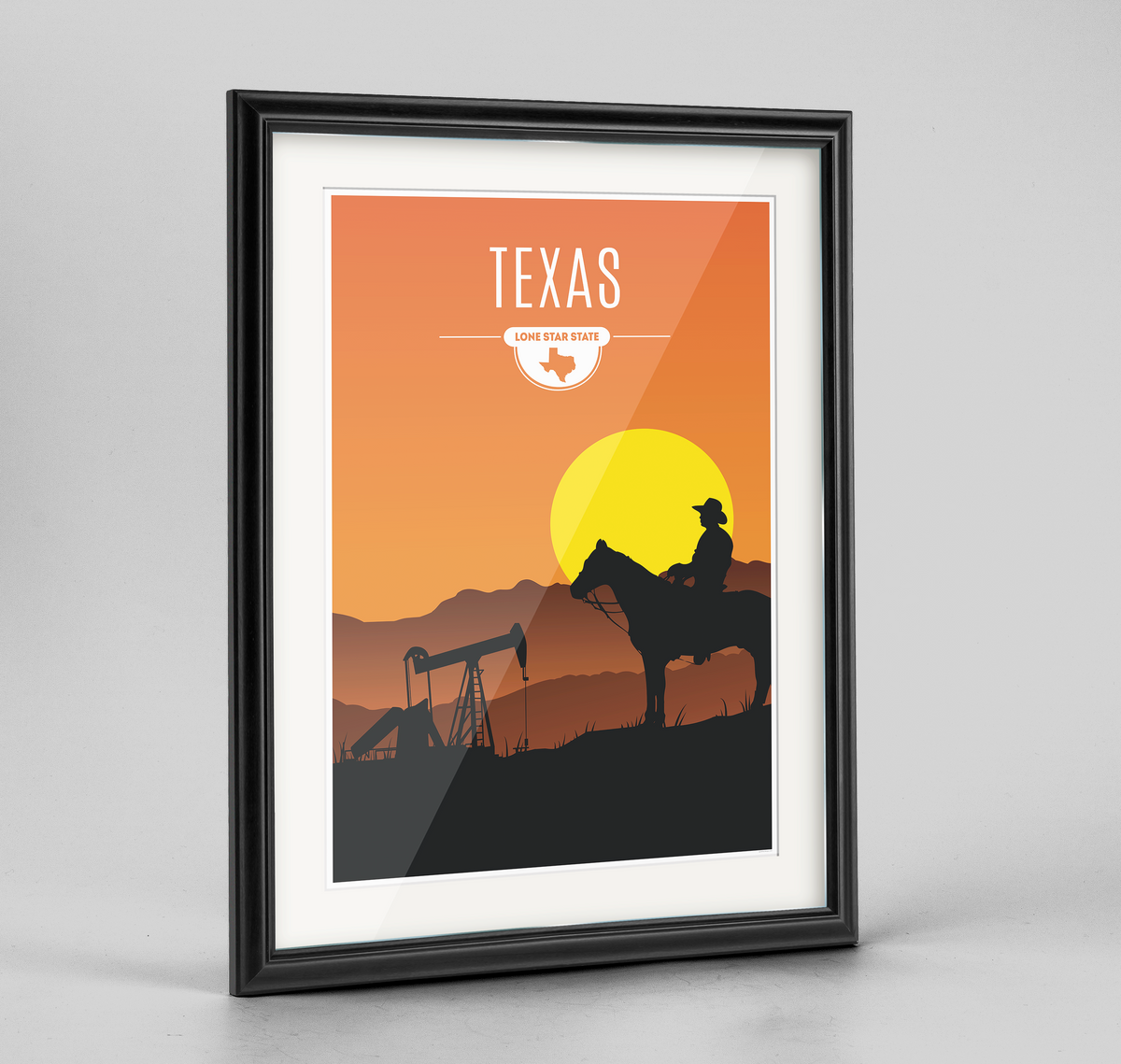 Texas State Print
