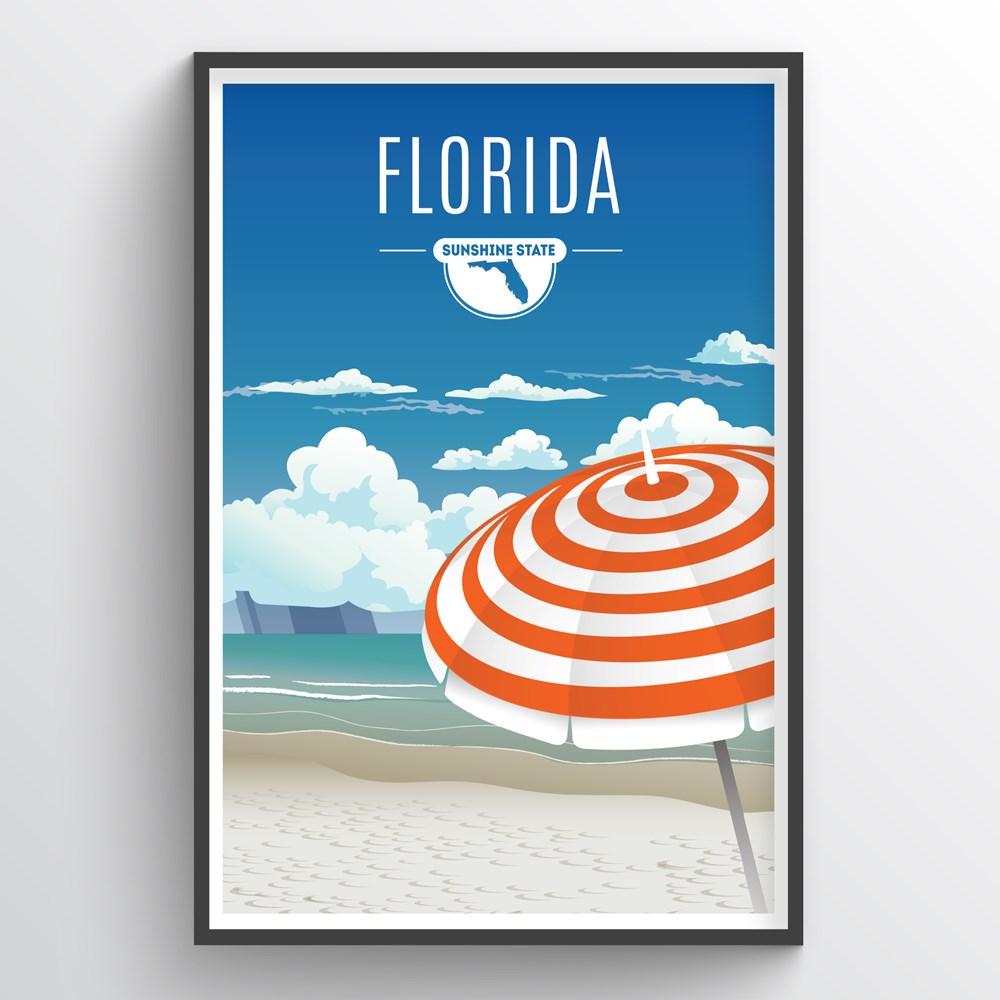 Florida State Print - Point Two Design