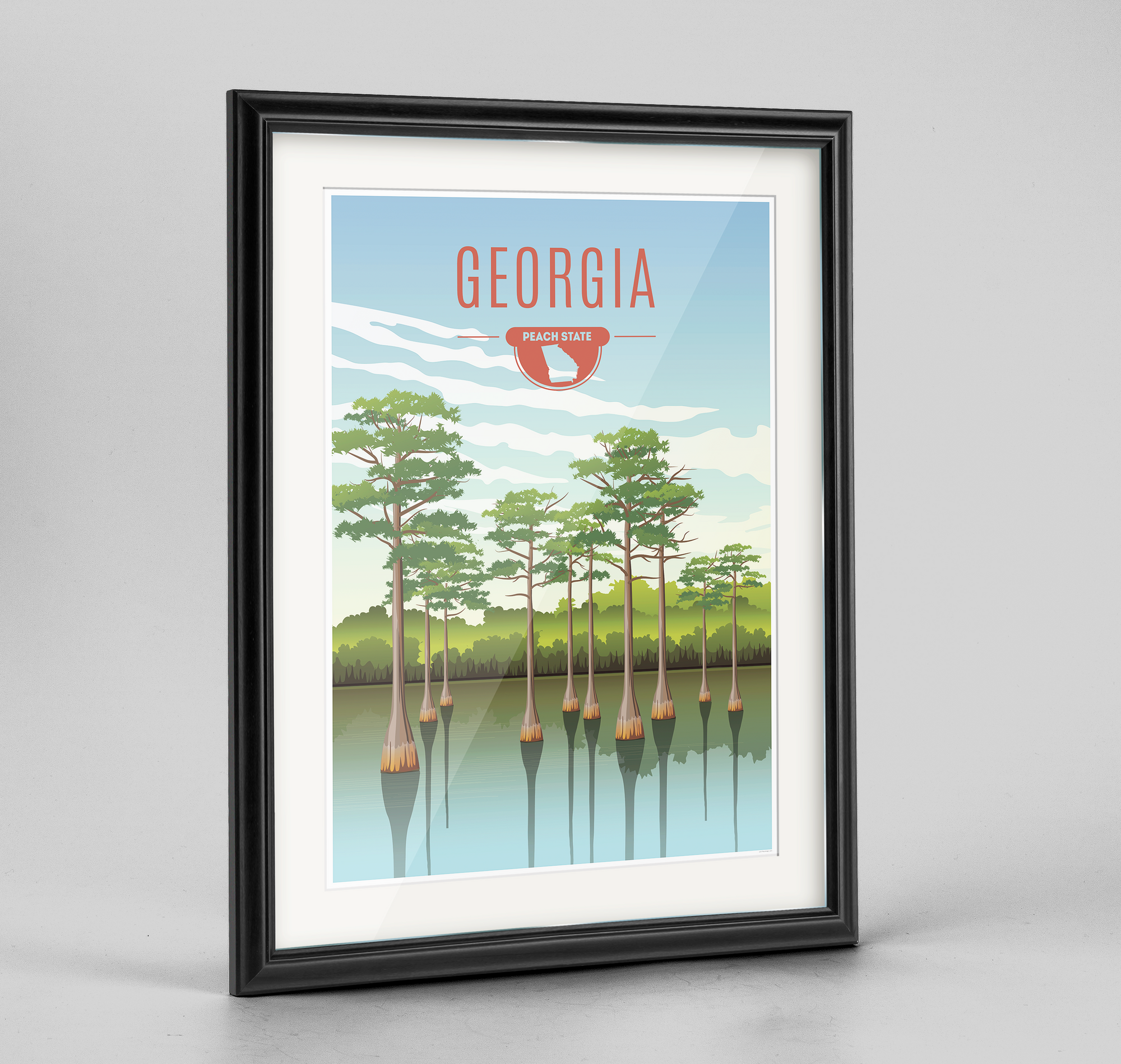 Georgia State Print