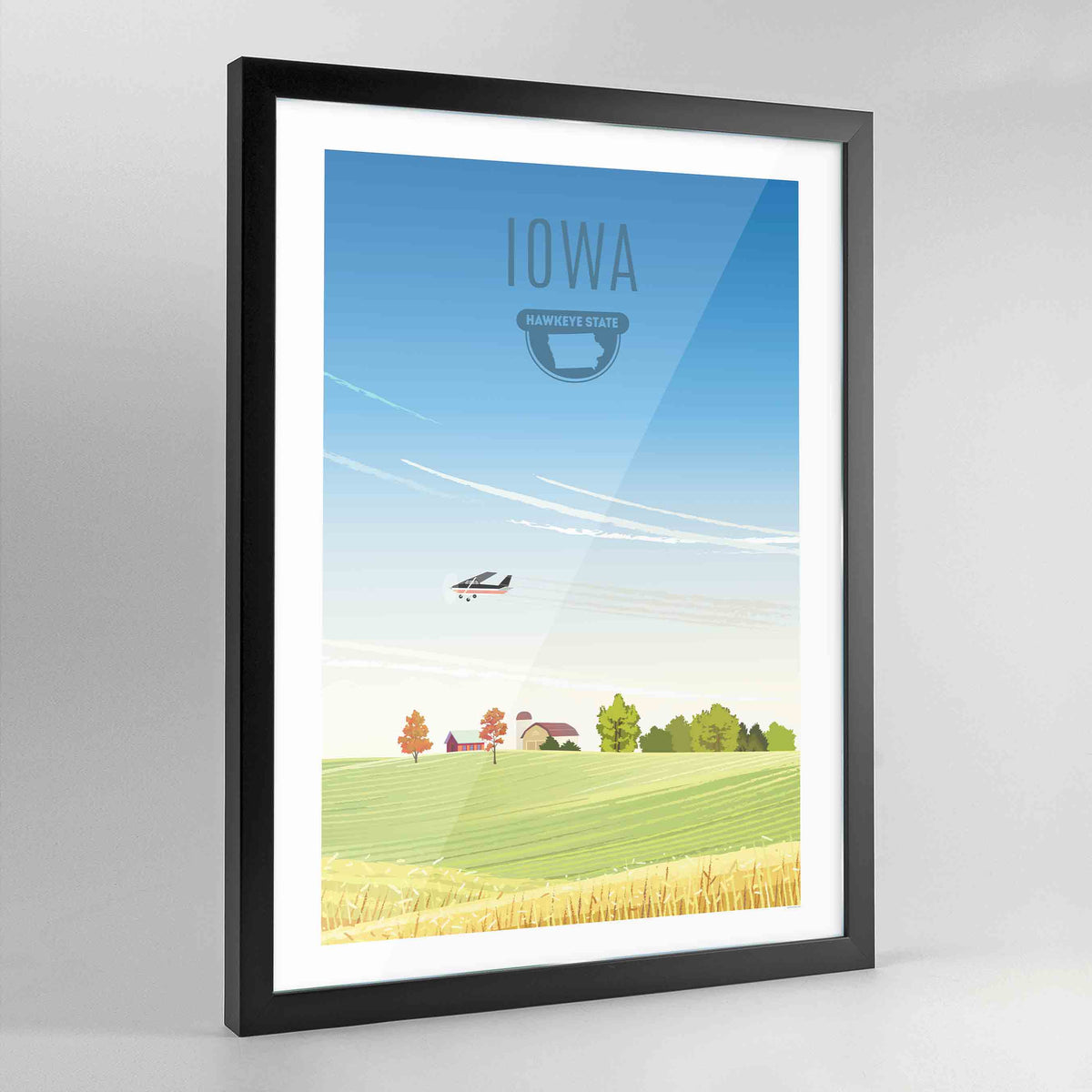 Iowa State Print
