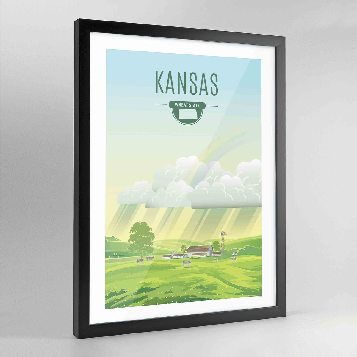 Kansas State Print