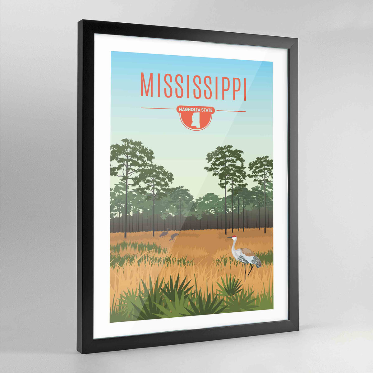 Mississippi State Print