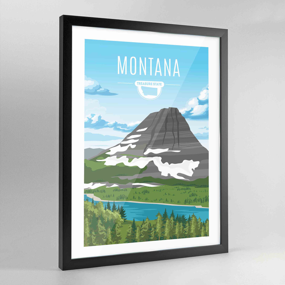 Montana State Print