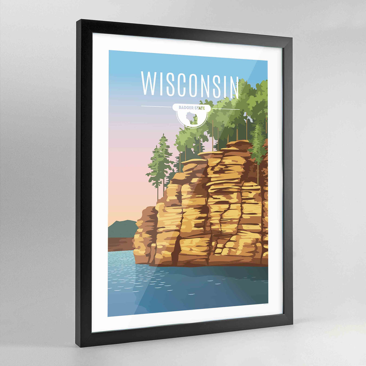 Wisconsin State Print