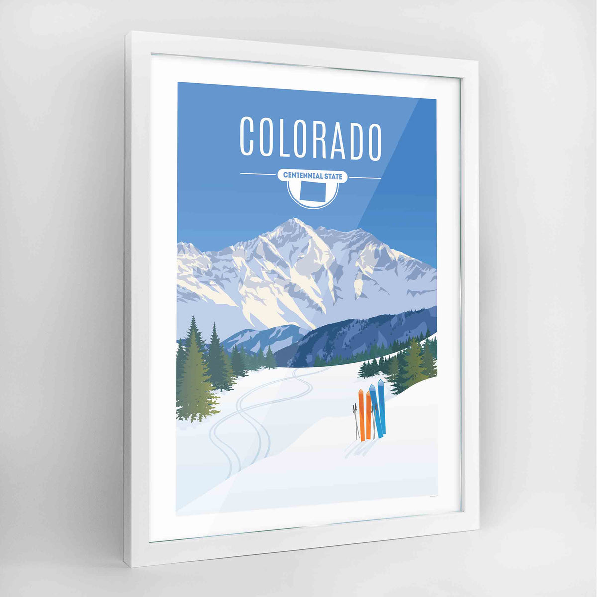 Colorado State Frame Print