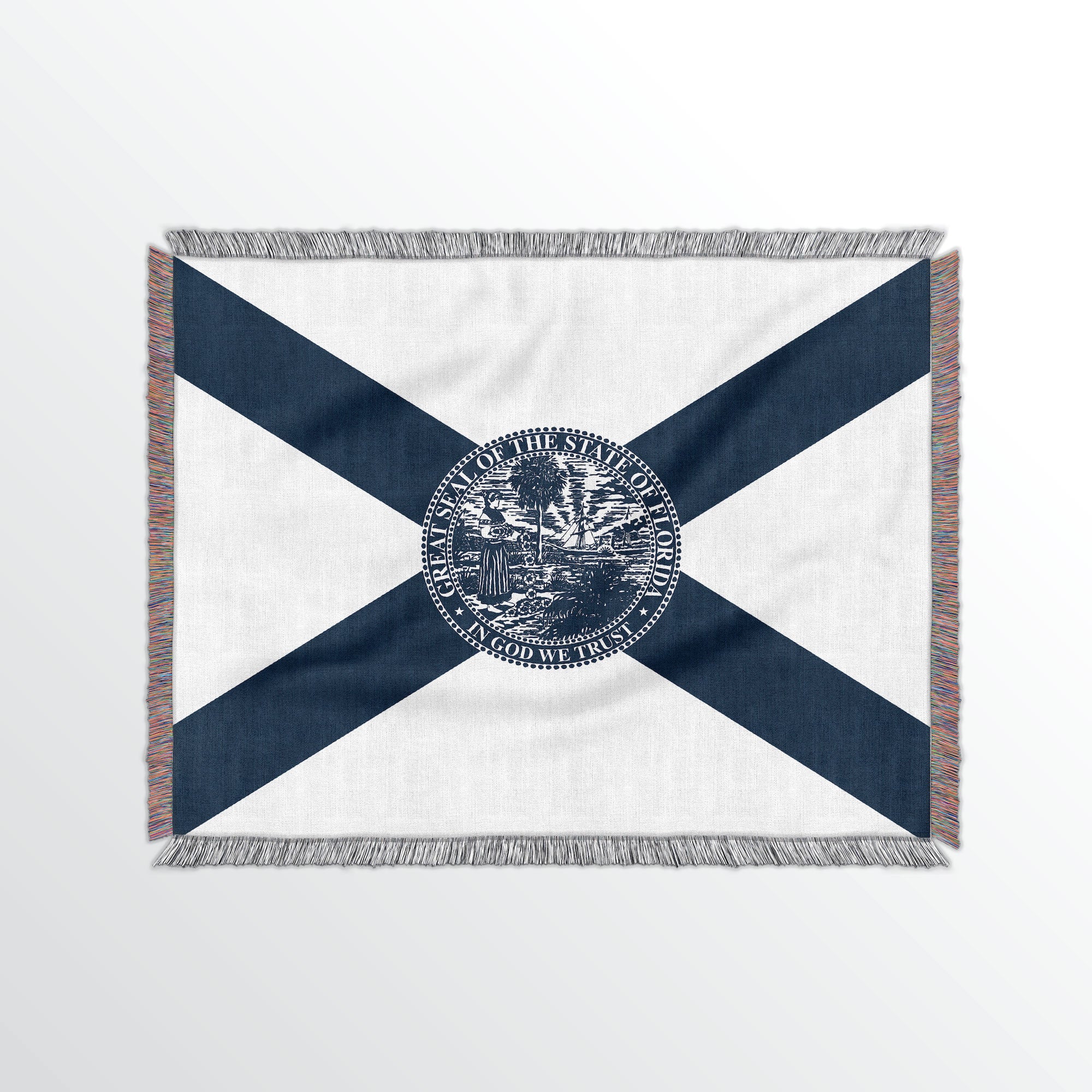 Florida State Woven Cotton Blanket - Point Two Design