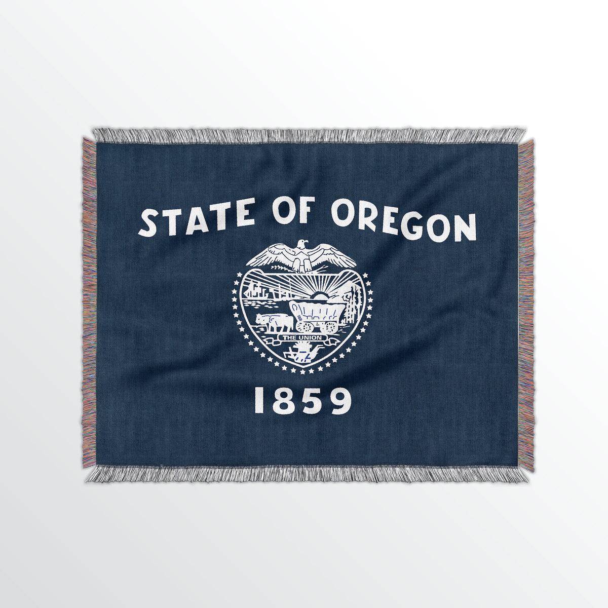 Oregon State Woven Cotton Blanet - Point Two Design