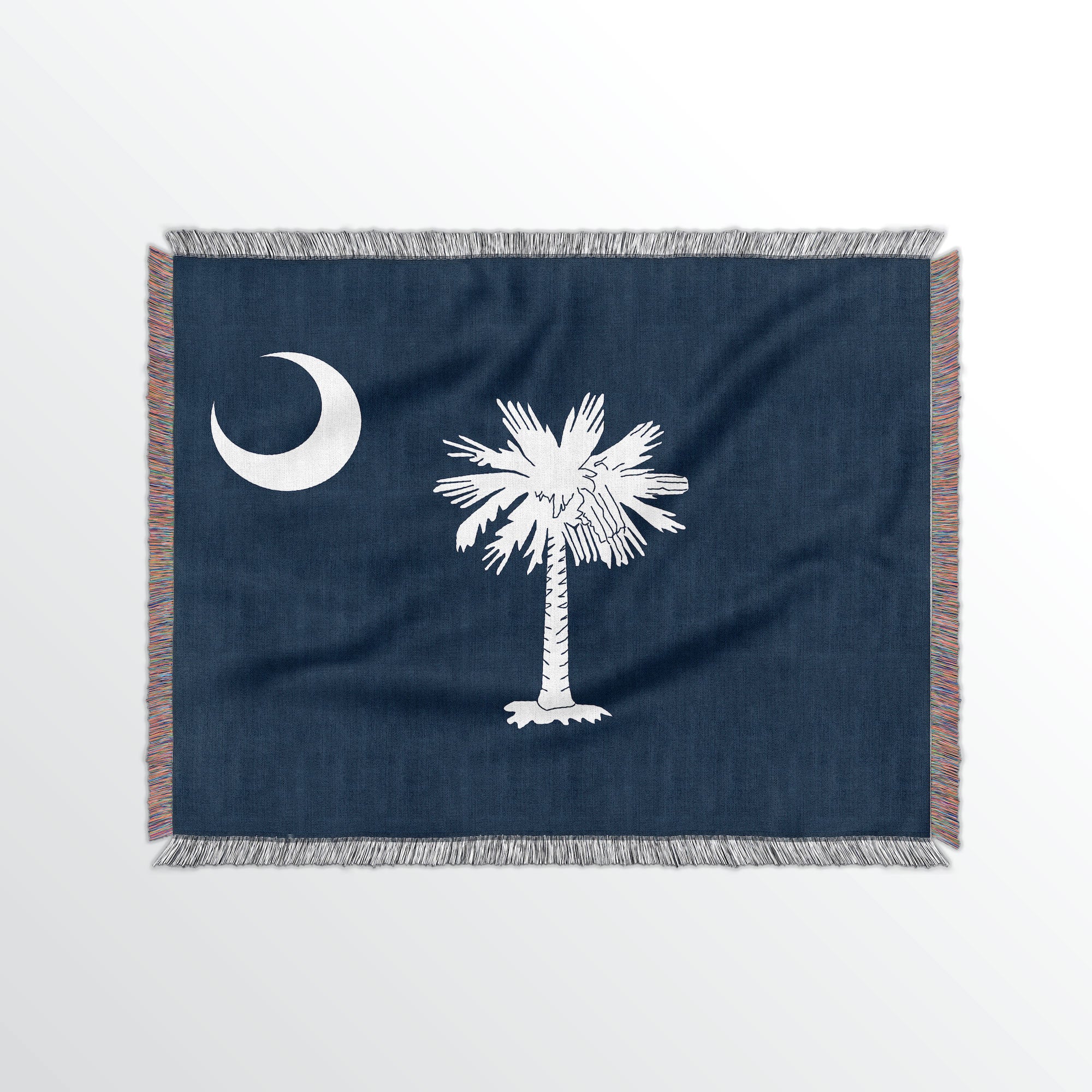 South Carolina State Woven Cotton Blanet - Point Two Design