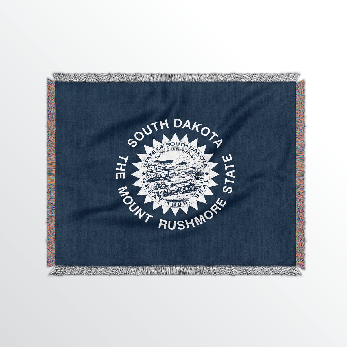 South Dakota State Woven Cotton Blanet - Point Two Design