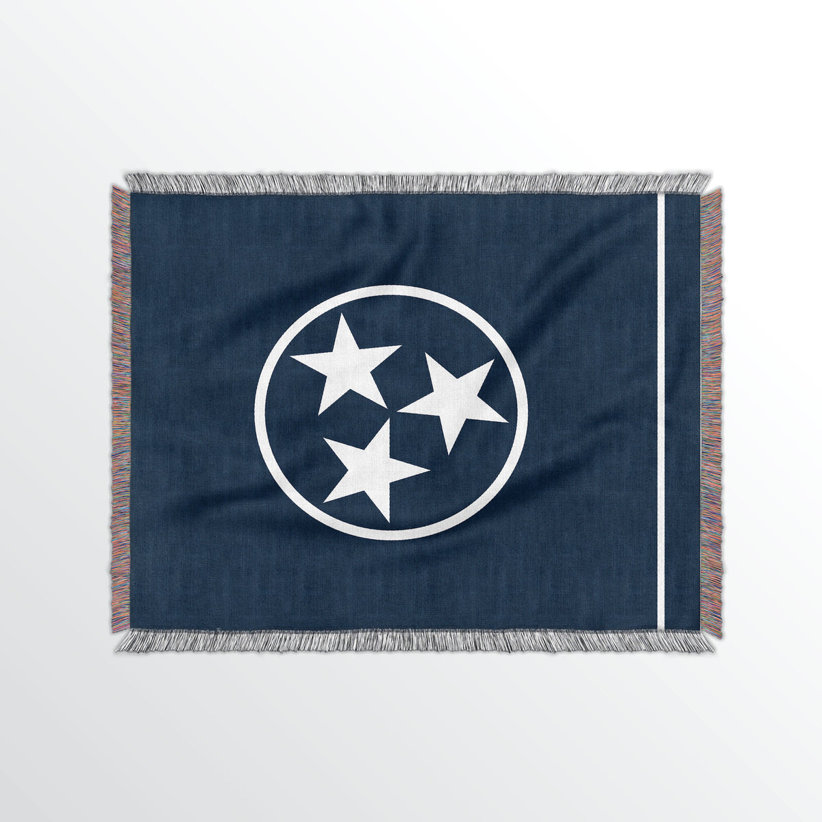 Tennessee State Woven Cotton Blanet - Point Two Design