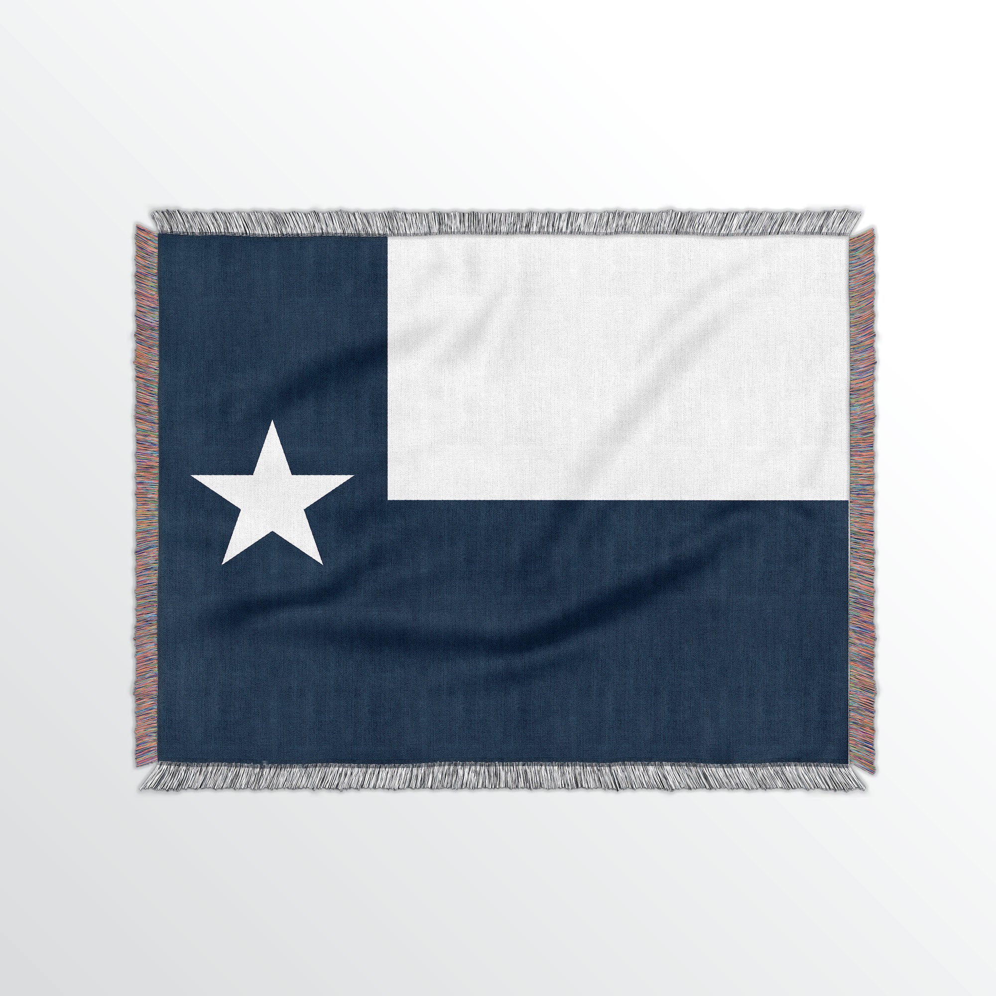 Texas State Woven Cotton Blanet - Point Two Design