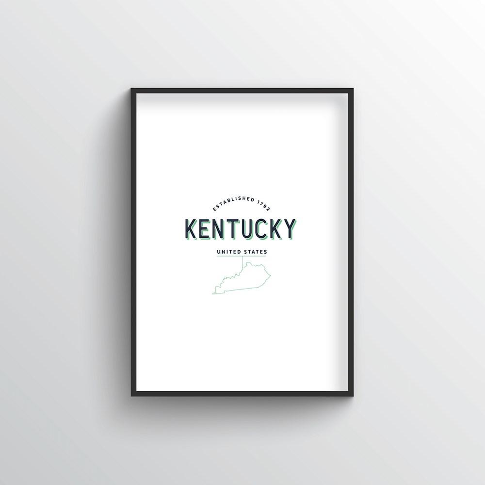 Kentucky Word Art