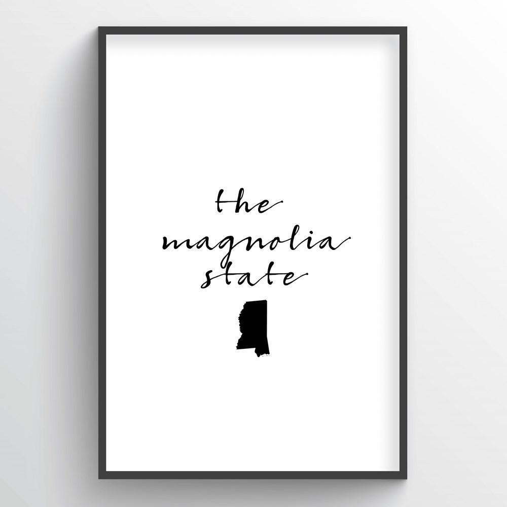 Mississippi Word Art - "Slogan"
