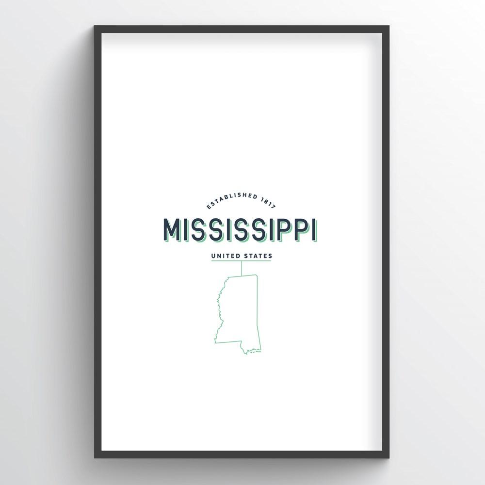 Mississippi Word Art