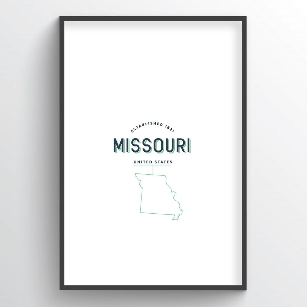 Missouri Word Art