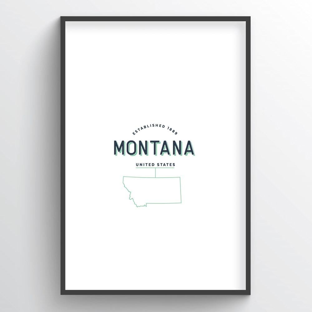 Montana Word Art
