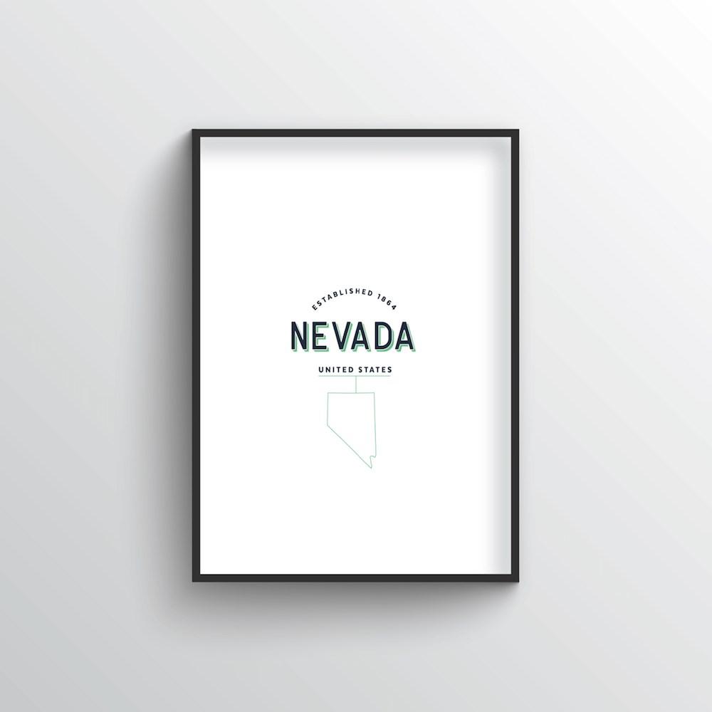 Nevada Word Art