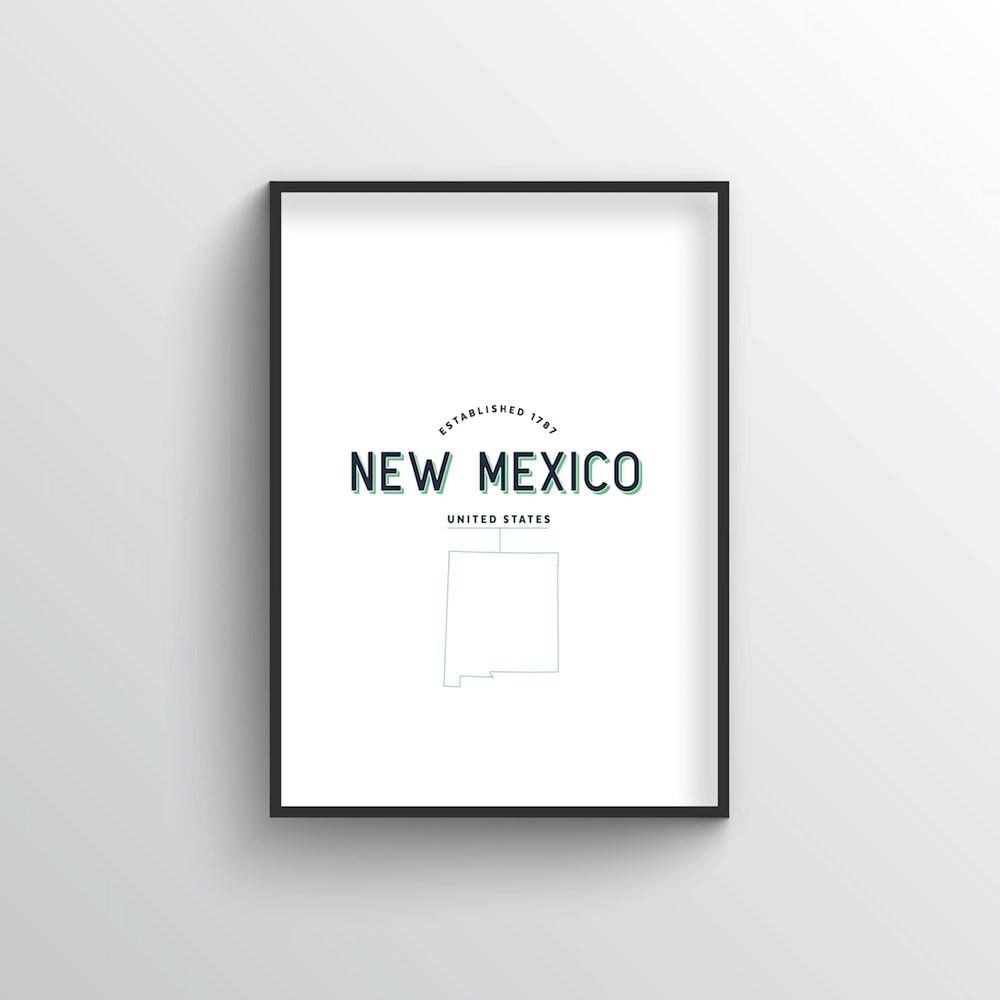 New Mexico Word Art