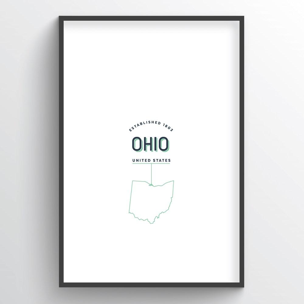 Ohio Word Art