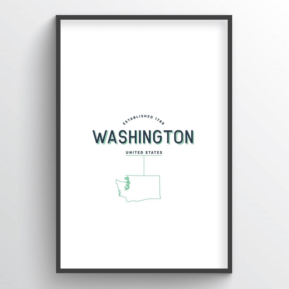Washington Word Art