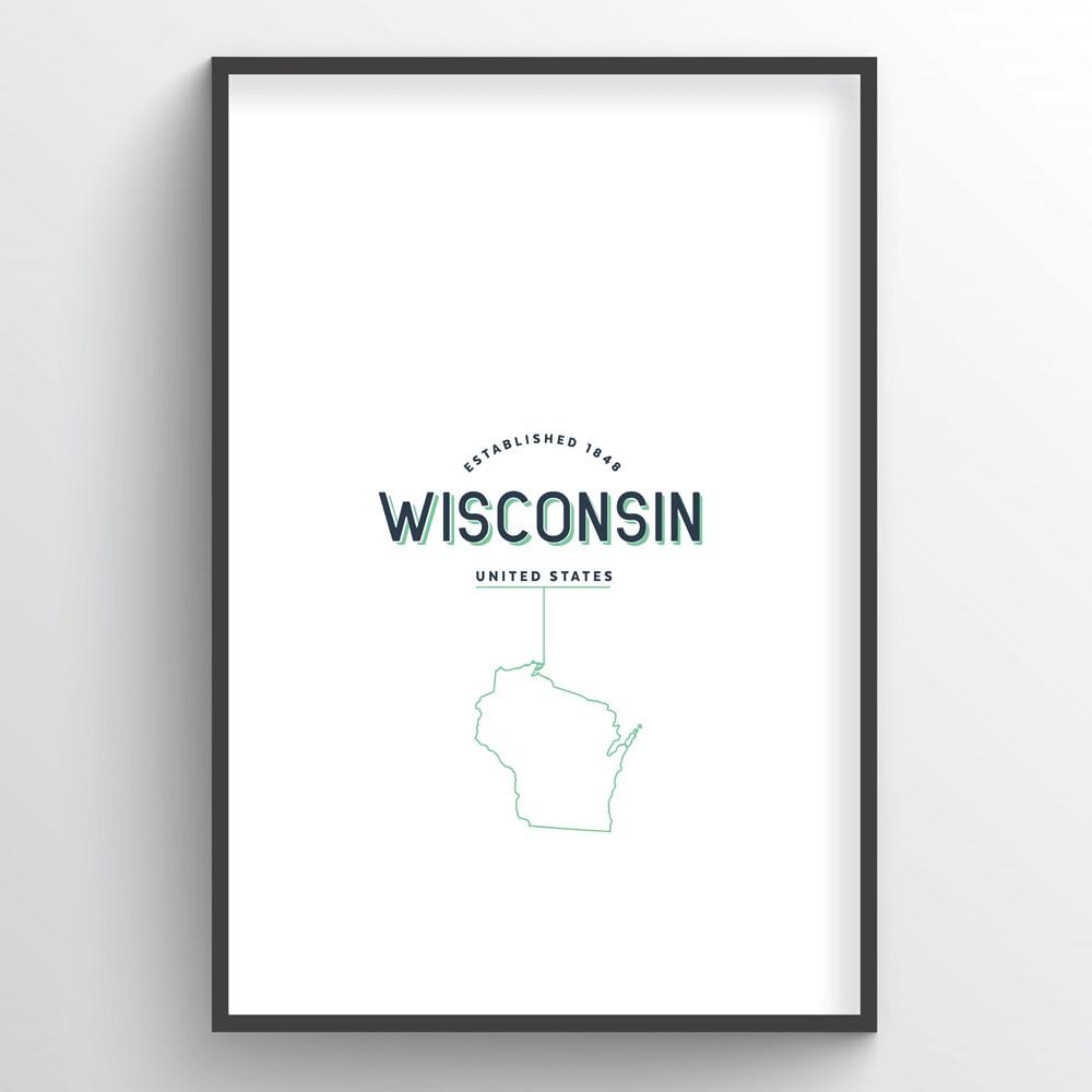 Wisconsin Word Art