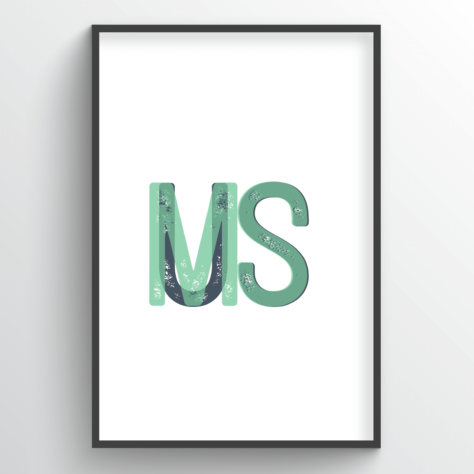 Mississippi Word Art - "Initials"