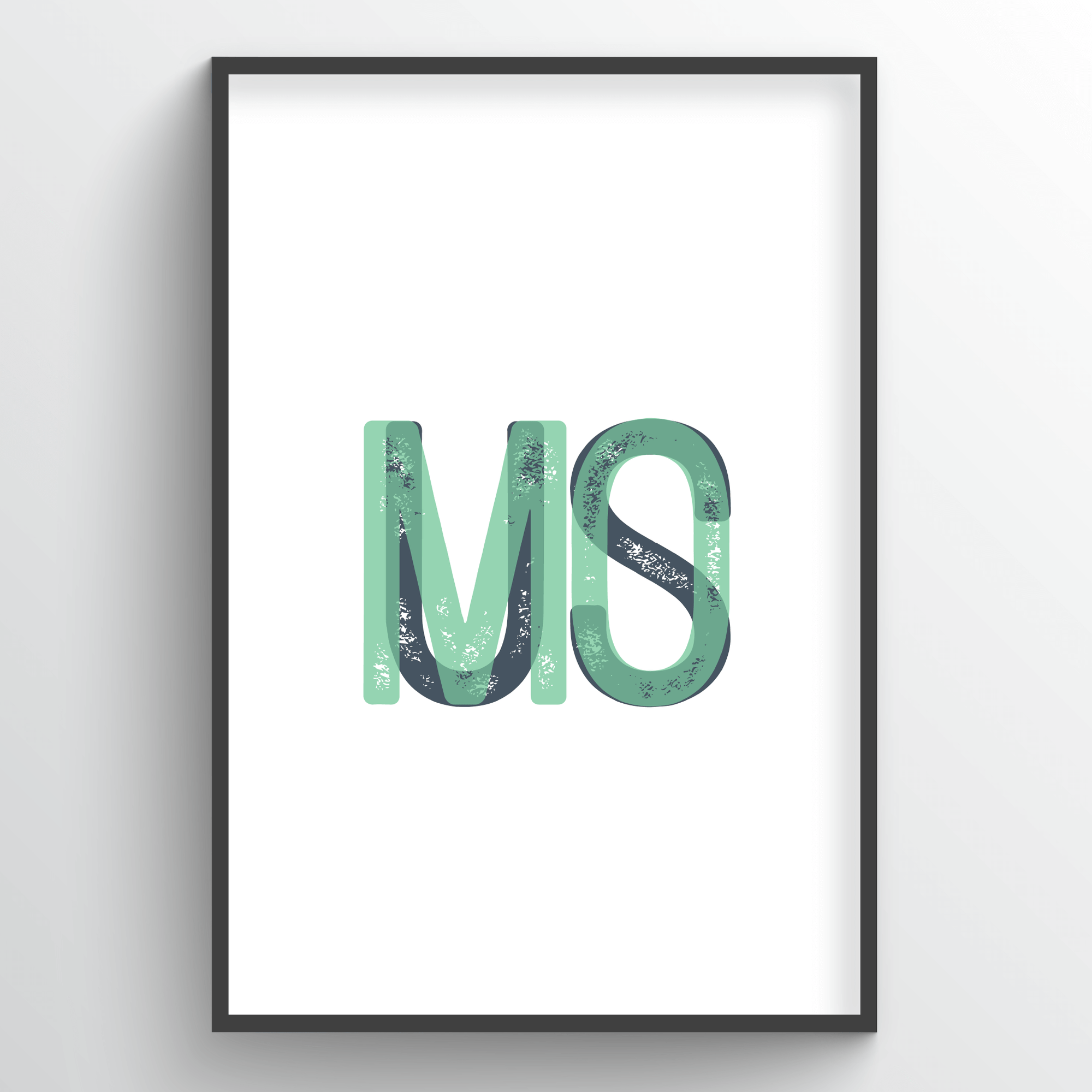 Missouri Word Art - "Initials"