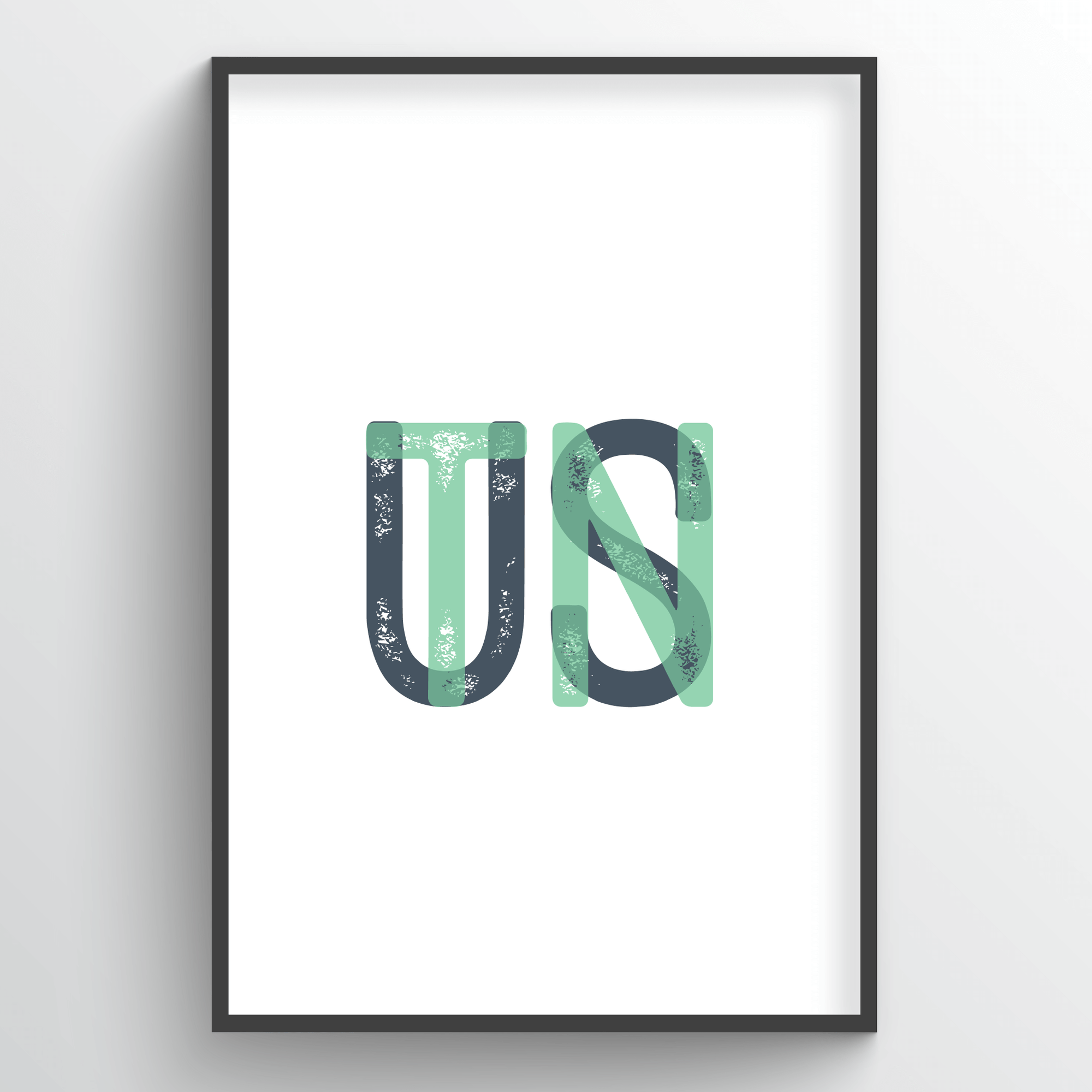 Tennessee Word Art - "Initials"