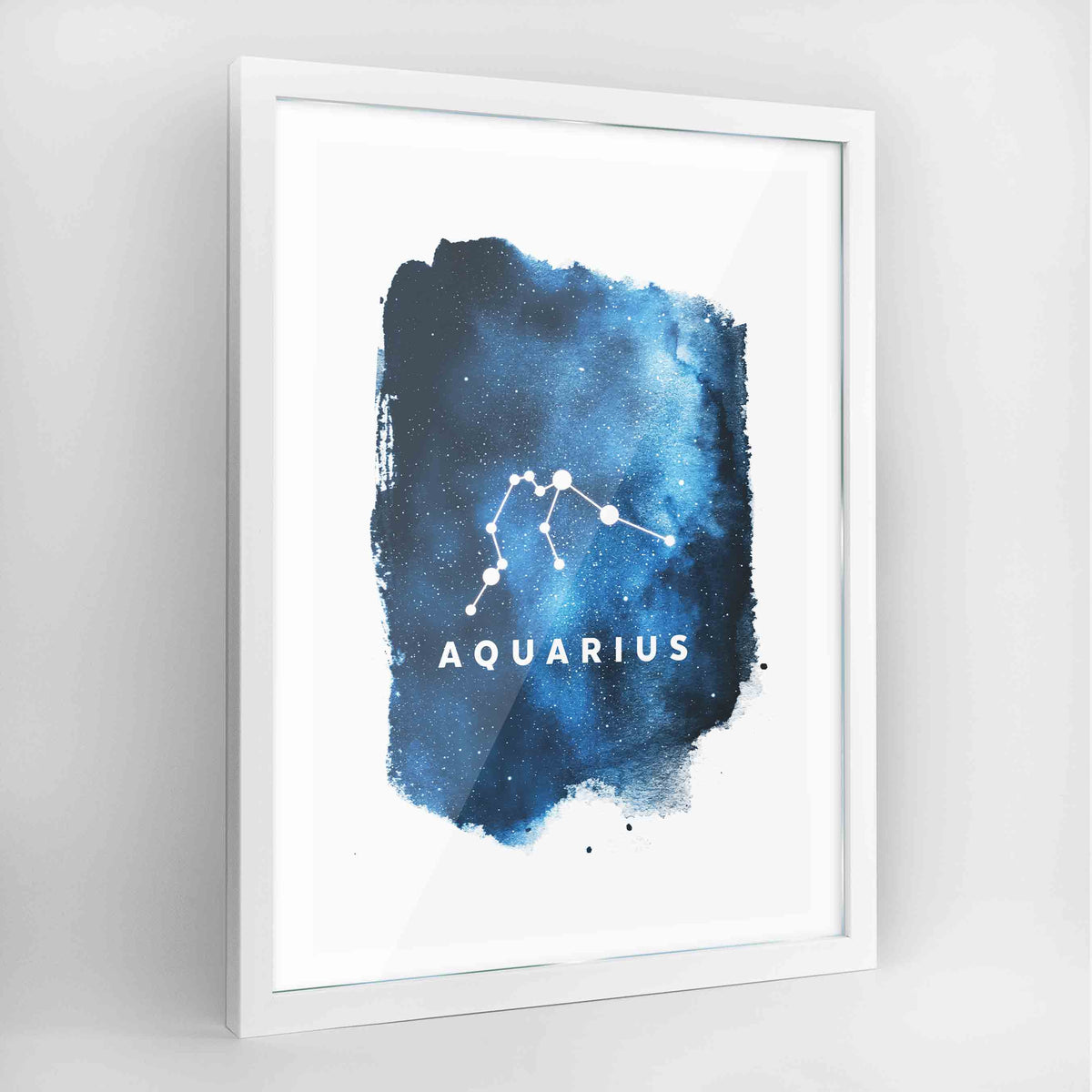 Zodiac Art Frame Print - Aquarius