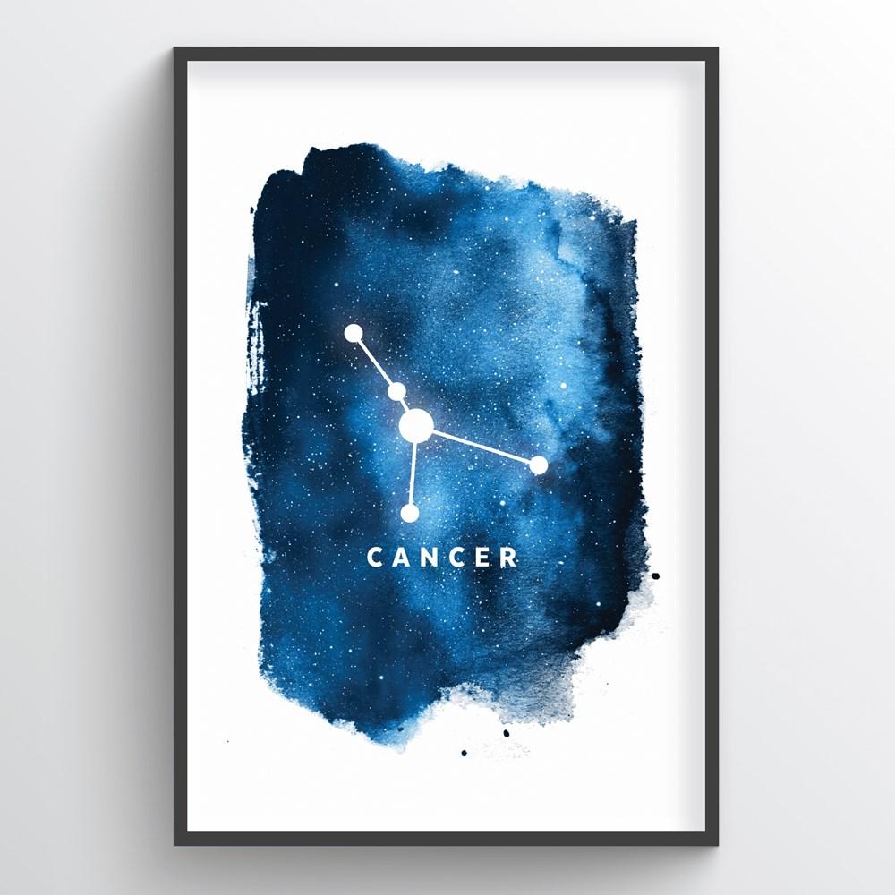 Zodiac Art Print - Cancer