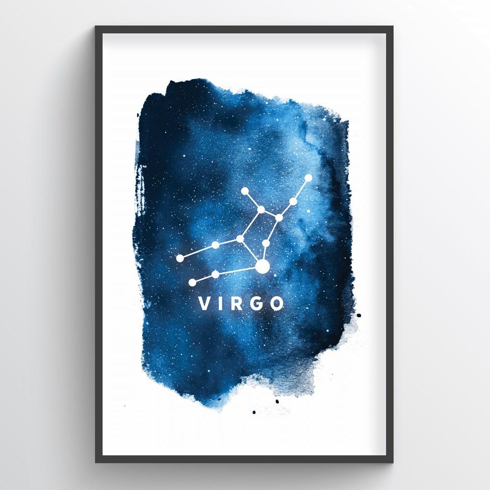 Zodiac Art Print - Virgo