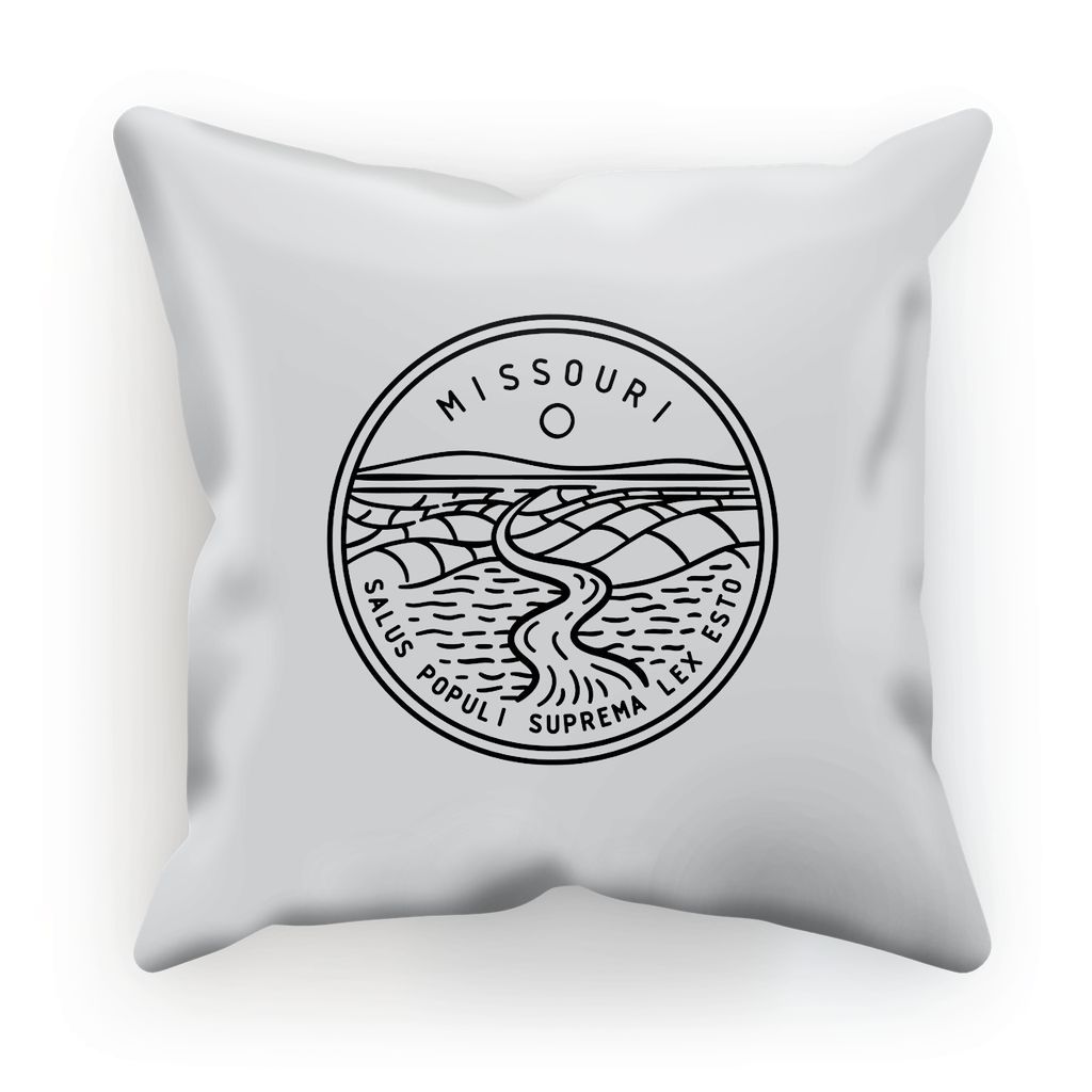 Missouri State Crest Throw Pillow