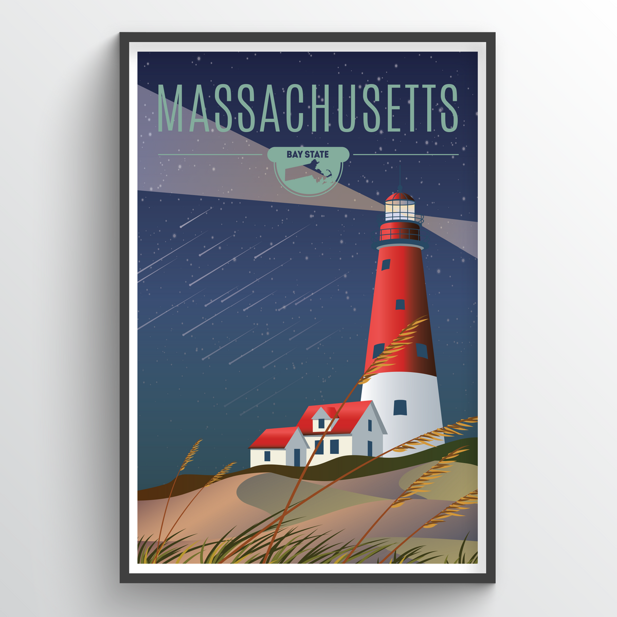 Massachusetts State Print